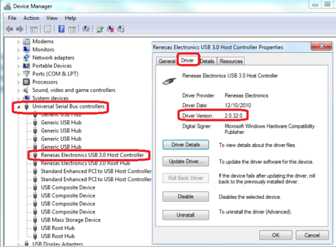 find driver for unknown usb 3 card